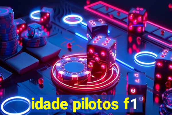 idade pilotos f1